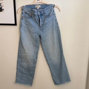 Madewell Light Blue Flare Jeans